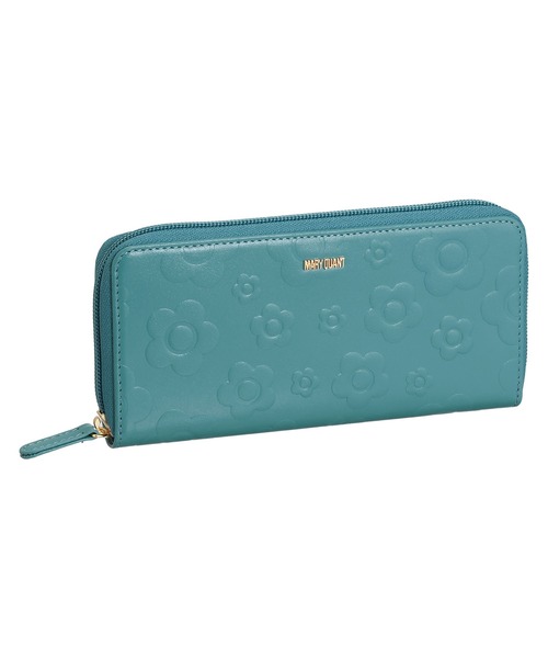 MARY QUANT 長財布エンボスデイジーパール パース 公式】【エンボスデイジーパール パース】マリークワント MARY QUANT