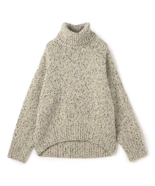 セサミメランジ タートルネックプルオーバー（ニット/セーター