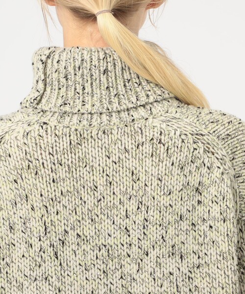 セサミメランジ タートルネックプルオーバー（ニット/セーター