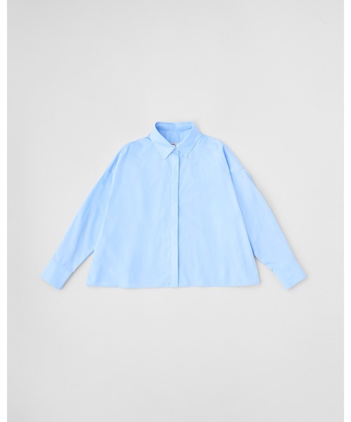 Traditional Weatherwear(トラディショナルウェザーウェア)の「GRAYS(シャツ/ブラウス・レディース・サックスブルー・S)」の1枚目の写真