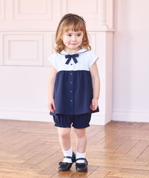 familiar 90cm 男の子 マリンルックセット ネイビー セーラー マリンルック」に該当するキッズファッション通販