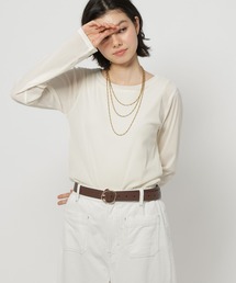 niko and... | シアーベロアプルオーバー(Tシャツ/カットソー)