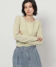 niko and... | シアーベロアプルオーバー(Tシャツ/カットソー)