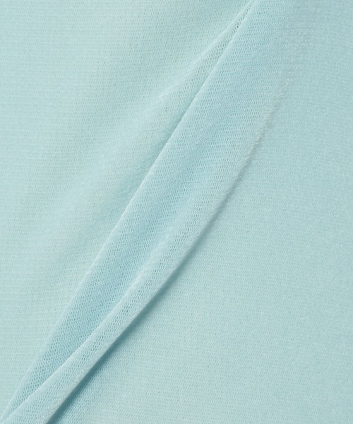 niko and...（ニコアンド）の「シアーベロアプルオーバー（Tシャツ/カットソー・レディース・サックスブルー/アイボリー/ライトグリーン・FREE）」の20枚目の写真