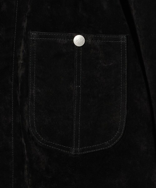 Lee（リー）の「【別注】＜Lee＞スエード ロコ ジャケット（カバーオール・メンズ・ブラック・40/42/38）」の11枚目の写真