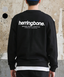 HERRINGBONE（ヘリンボーン）の「男性ルーズフィットスウェットフードパーカー男女共用カップルTシャツ（ブラック）/ TE100M（スウェット）」