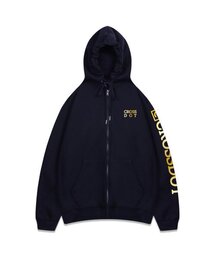 CROSSDOT（クロスドット）の「レフトワン ゴールドホイル フードジップアップ 5カラー [CHD_0010]（パーカー）」