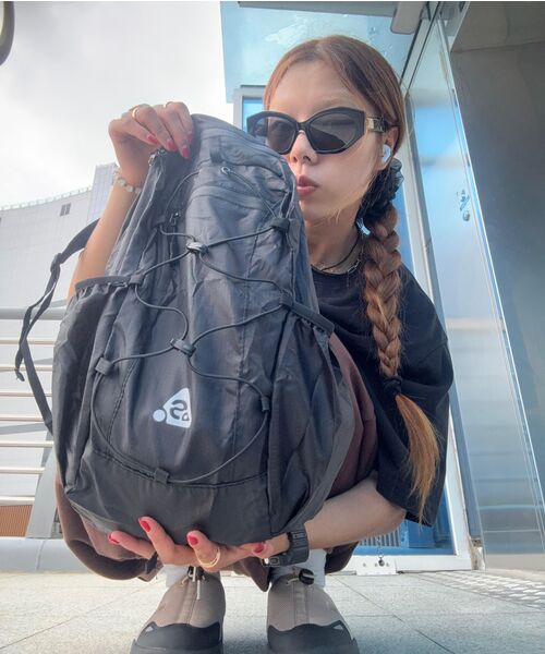 HEISAN（ハイサン）の「超軽量コンパクトポケットバッグV2 ブラック (M)（スポーツグッズ・レディース・その他・M）」の5枚目の写真