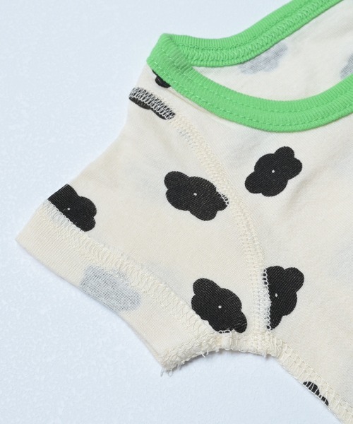 MARKEY'S（マーキーズ）の「2点セット/半袖ボディシャツ（ロンパース・キッズ・ホワイト系その他/ブルー系その他/マルチ・80/70）」の4枚目の写真