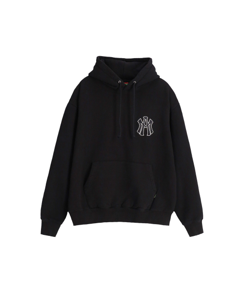 AFTERMATH（アフターマス）の「ATM LOGO HOODIE BLACK（パーカー・レディース・ブラック・M/L/XL）」の2枚目の写真