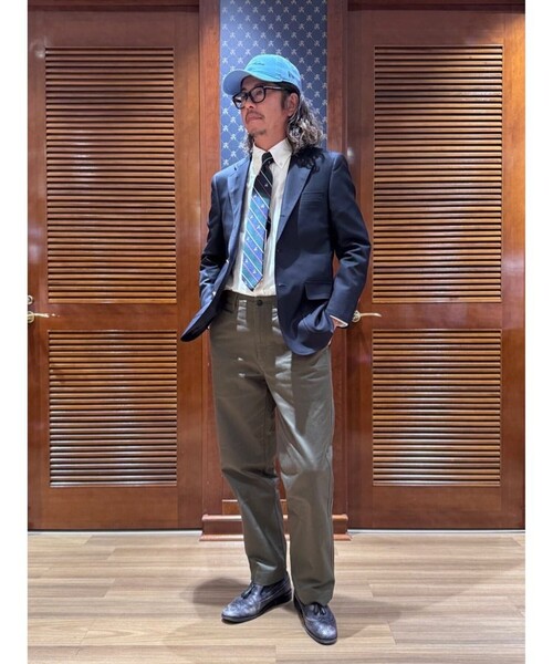 BROOKS BROTHERS（ブルックスブラザーズ）の「ミラクルクリンプウール　段返り３釦　ブレザー　Slim（テーラードジャケット・メンズ・ネイビー・36SHT/37SHT/38SHT/39SHT/40SHT/42SHT）」の3枚目の写真