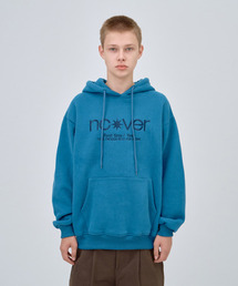 NCOVER（エヌカバー）の「ポイントロゴフードパーカー ブルー（パーカー）」
