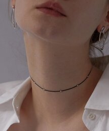 LOVE ME MONSTER（ラブミーモンスター）の「Black Strap & Ball Choker（ネックレス）」
