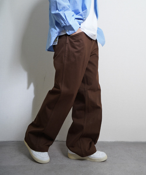 ZIP FIVE(ジップファイブ)の「BENDAVIS EXTRA WIDE C-PANTS(チノパンツ・メンズ・ネイビー系/チャコール/ベージュ/ブラウン・SMALL/MEDIUM/LARGE/X-LARGE)」の3枚目の写真