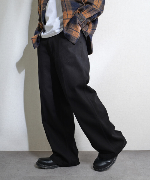 BEN DAVIS(ベンデイビス)の「BENDAVIS EXTRA WIDE C-PANTS(チノパンツ・メンズ・ネイビー系/チャコール/ベージュ/ブラウン/ブラック/アイボリー・SMALL/MEDIUM/LARGE/X-LARGE)」の9枚目の写真