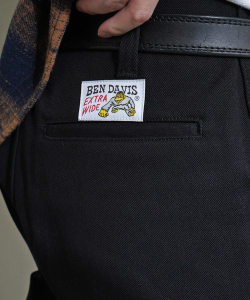 BEN DAVIS(ベンデイビス)の「BENDAVIS EXTRA WIDE C-PANTS(チノパンツ・メンズ・ネイビー系/チャコール/ベージュ/ブラウン/ブラック/アイボリー・SMALL/MEDIUM/LARGE/X-LARGE)」の11枚目の写真