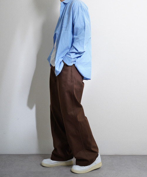 BEN DAVIS(ベンデイビス)の「BENDAVIS EXTRA WIDE C-PANTS(チノパンツ・メンズ・ネイビー系/チャコール/ベージュ/ブラウン/ブラック/アイボリー・SMALL/MEDIUM/LARGE/X-LARGE)」の14枚目の写真