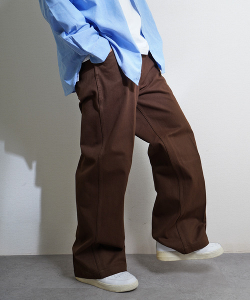 BEN DAVIS(ベンデイビス)の「BENDAVIS EXTRA WIDE C-PANTS(チノパンツ・メンズ・ネイビー系/チャコール/ベージュ/ブラウン/ブラック/アイボリー・SMALL/MEDIUM/LARGE/X-LARGE)」の20枚目の写真