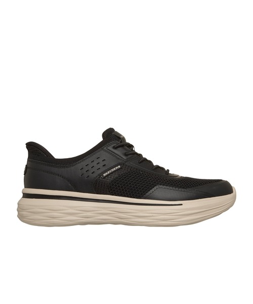 SKECHERS(スケッチャーズ)の「スケッチャーズ スリップインズ リラックスフィット ネバロ タヴォ(スニーカー・メンズ・グレー/ブラック×ブラック・25cm/25.5cm/26cm/26.5cm/27cm/27.5cm)」の9枚目の写真