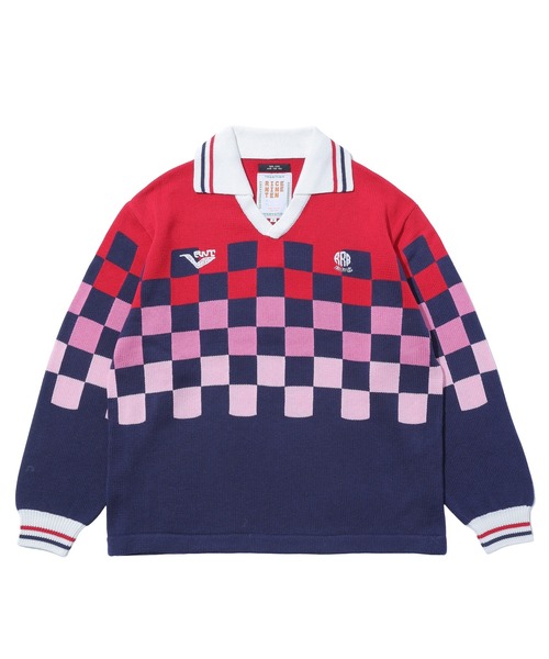 セーター ニット RICE NINE TEN ニット サッカー シャツ メンズ
