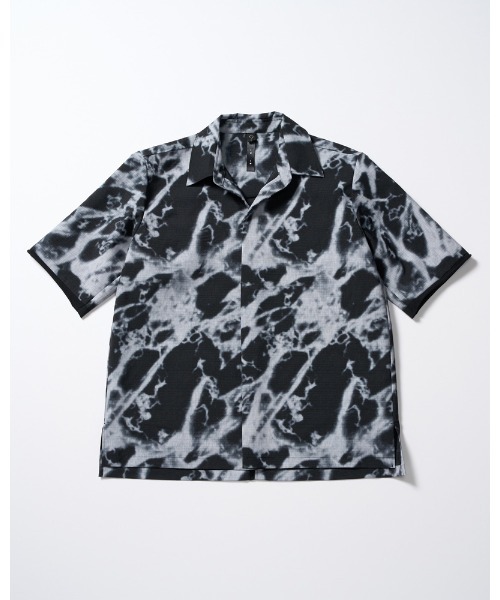 wjk（ダヴルジェイケイ）の「skipper shirt H/S（シャツ/ブラウス・メンズ・ブラック/ホワイト/ブラック×ホワイト/ネイビー・SMALL/MEDIUM/LARGE/X-LARGE）」の20枚目の写真