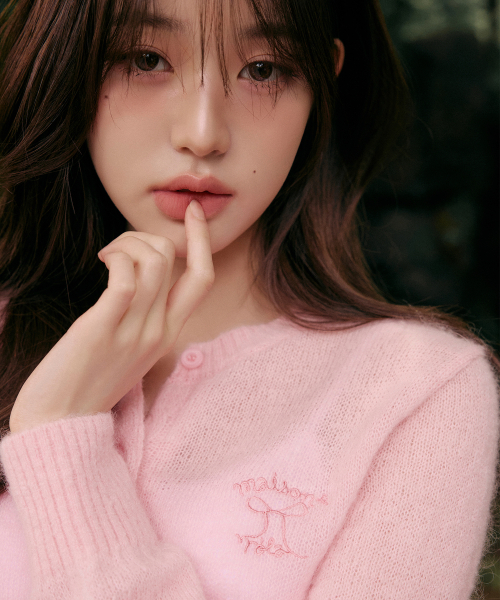 ROLAROLA(ロラロラ)の「MOHAIR WOOL BLENDED CARDIGAN PINK(カーディガン/ボレロ・レディース・ピンク・FREE)」の1枚目の写真