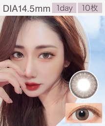 Luna Natural（ルナナチュラル）の「Luna Natural 1day アーモンド （10枚入り）（コンタクトレンズ・カラコン）」