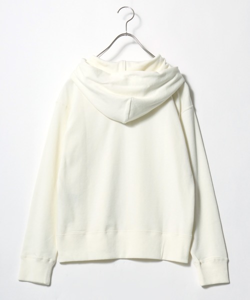 Champion(チャンピオン)の「Champion(チャンピオン)ベーシック ジップアップスウェットパーカー/レディース(パーカー・レディース・オフホワイト/ネイビー/アッシュグレー/レッド系/ブラック・L/M/XL)」の6枚目の写真