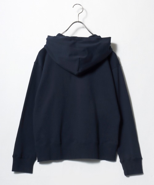 Champion(チャンピオン)の「Champion(チャンピオン)ベーシック ジップアップスウェットパーカー/レディース(パーカー・レディース・オフホワイト/ネイビー/アッシュグレー/レッド系/ブラック・L/M/XL)」の10枚目の写真