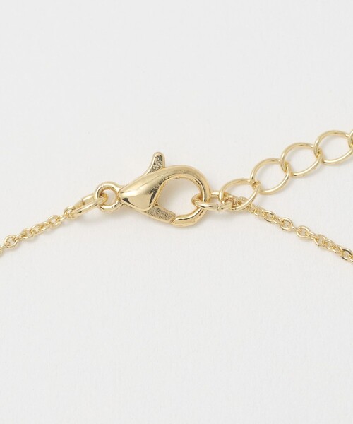 BEAUTY&YOUTH UNITED ARROWS（ビューティーアンドユースユナイテッドアローズ）の「パールモチーフ×ガラスストーン ネックレス（ネックレス・レディース・ゴールド・FREE）」の6枚目の写真