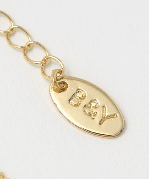 BEAUTY&YOUTH UNITED ARROWS（ビューティーアンドユースユナイテッドアローズ）の「パールモチーフ×ガラスストーン ネックレス（ネックレス・レディース・ゴールド・FREE）」の7枚目の写真