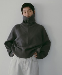 anuke（アンヌーク）の「Zip Rib Knit（ニット/セーター）」