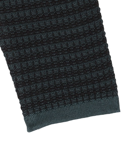 TOKYO SHIRTS（トウキョウシャツ）の「ツイード風 Vネック ジャケット（ノーカラージャケット・レディース・ネイビー/ブラック・M/L）」の11枚目の写真