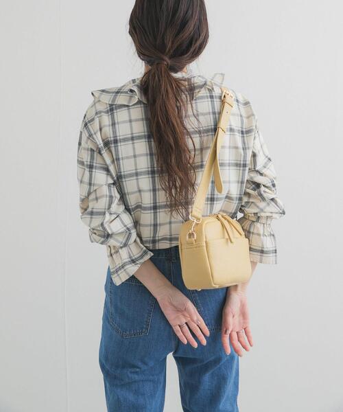 URBAN RESEARCH DOORS（アーバンリサーチドアーズ）の「チェックフリルブラウス（シャツ/ブラウス・レディース・ブルー系その他/ブラック系その他・FREE）」の20枚目の写真