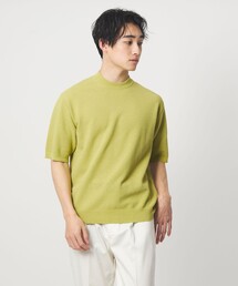 green label relaxing | タック ピケ ビズ クルーネック ニット -ウォッシャブル-(ニット/セーター)