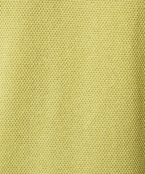 green label relaxing（グリーンレーベルリラクシング）の「タック ピケ ビズ クルーネック ニット -ウォッシャブル-（ニット/セーター・メンズ・ライム/ホワイト/ブラック・XL/L/M/S）」の19枚目の写真