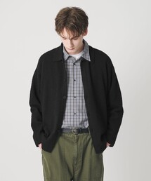 BEAUTY&YOUTH UNITED ARROWS | ツイスト コットン ニットシャツ(カーディガン/ボレロ)