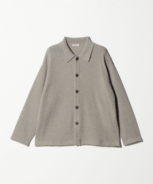BEAUTY&YOUTH UNITED ARROWS(ビューティーアンドユースユナイテッドアローズ)の「ツイスト コットン ニットシャツ(カーディガン/ボレロ・メンズ・ベージュ/ブラック・S/M/L/XL)」の10枚目の写真