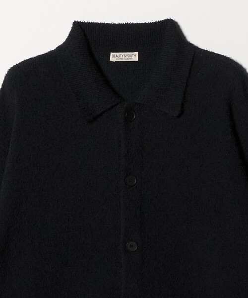 BEAUTY&YOUTH UNITED ARROWS(ビューティーアンドユースユナイテッドアローズ)の「ツイスト コットン ニットシャツ(カーディガン/ボレロ・メンズ・ベージュ/ブラック・S/M/L/XL)」の17枚目の写真