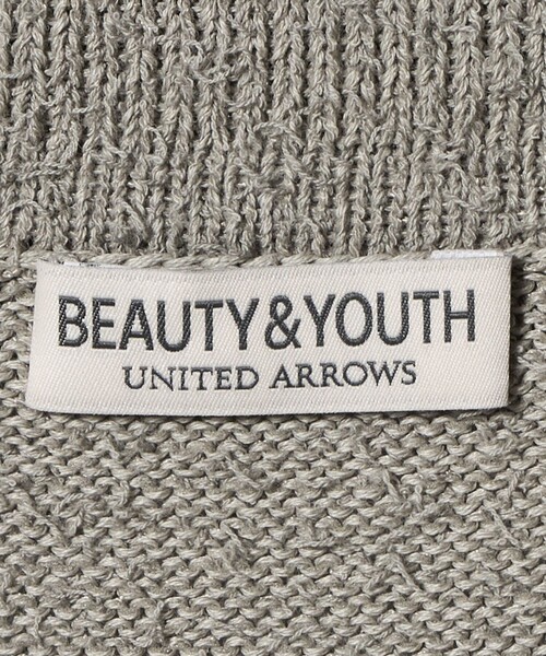 BEAUTY&YOUTH UNITED ARROWS(ビューティーアンドユースユナイテッドアローズ)の「ツイスト コットン ニットシャツ(カーディガン/ボレロ・メンズ・ベージュ/ブラック・S/M/L/XL)」の19枚目の写真