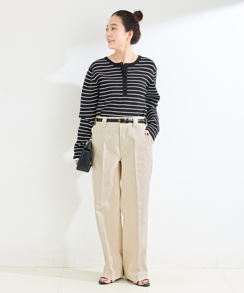 Dickies(ディッキーズ)の「ウォッシャブル / DICKIES / ディッキーズ 別注 ワークパンツ(チノパンツ・レディース・ネイビー/アイボリー/カーキ・SMALL/MEDIUM)」の4枚目の写真