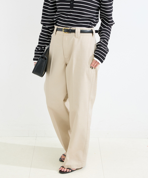 Dickies(ディッキーズ)の「ウォッシャブル / DICKIES / ディッキーズ 別注 ワークパンツ(チノパンツ・レディース・ネイビー/アイボリー/カーキ・SMALL/MEDIUM)」の8枚目の写真