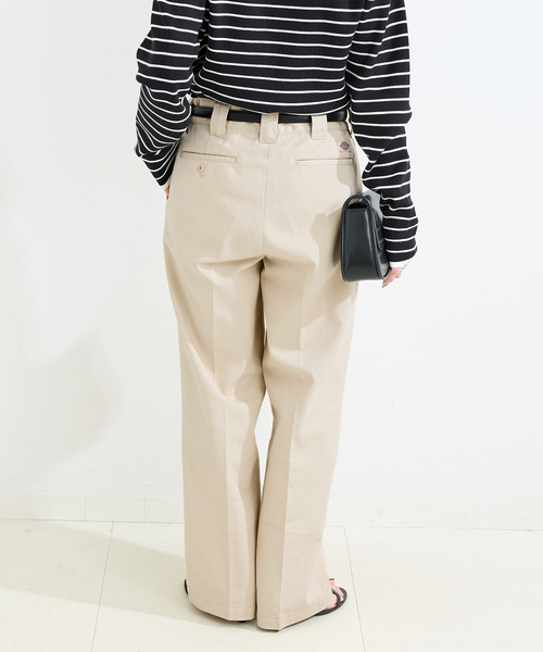 Dickies(ディッキーズ)の「ウォッシャブル / DICKIES / ディッキーズ 別注 ワークパンツ(チノパンツ・レディース・ネイビー/アイボリー/カーキ・SMALL/MEDIUM)」の10枚目の写真