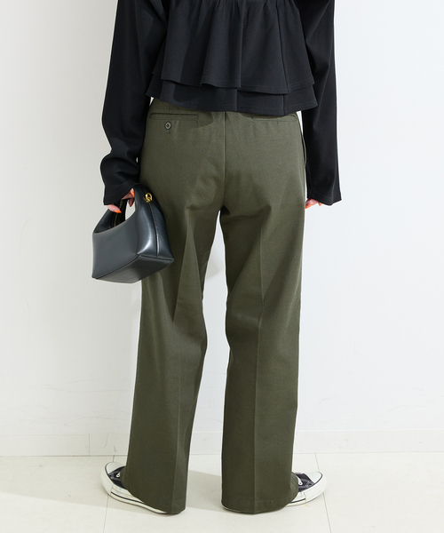 Dickies(ディッキーズ)の「ウォッシャブル / DICKIES / ディッキーズ 別注 ワークパンツ(チノパンツ・レディース・ネイビー/アイボリー/カーキ・SMALL/MEDIUM)」の17枚目の写真