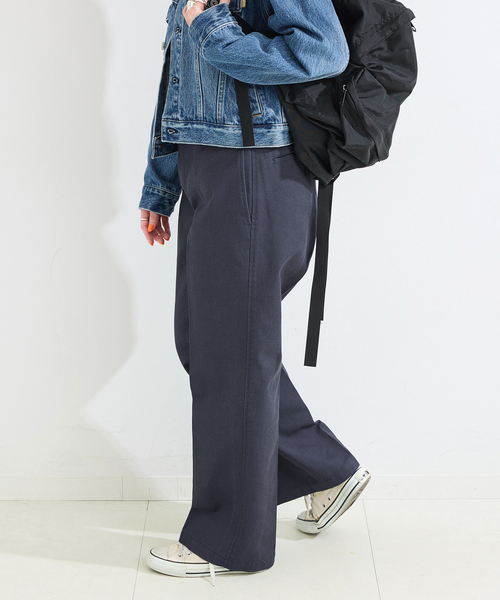 Dickies(ディッキーズ)の「ウォッシャブル / DICKIES / ディッキーズ 別注 ワークパンツ(チノパンツ・レディース・ネイビー/アイボリー/カーキ・SMALL/MEDIUM)」の22枚目の写真