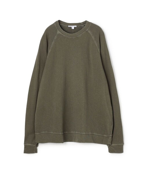 セール】バックパイルスエット ラグランスリーブプルオーバー WXA3657