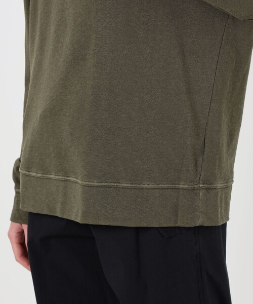 JAMES PERSE（ジェームスパース）の「バックパイルスエット ラグランスリーブプルオーバー WXA3657（スウェット・レディース・ダークカーキ/グレー・1/2）」の10枚目の写真