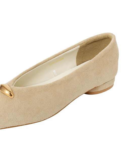 Green Parks(グリーンパークス)の「メタルポイントローパンプス(パンプス・レディース・ベージュ/イエロー/ブラック・M/S/L)」の10枚目の写真