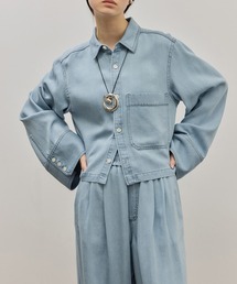 ADAM ET ROPE' | ライトデニムシャツ(シャツ/ブラウス)