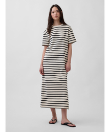 GAP（ギャップ）の「ヘビーウェイト オーバーサイズ マキシTシャツワンピース（ワンピース）」